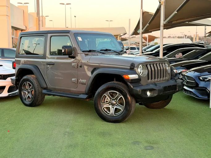 Подержанный Jeep Wrangler IV (JL), 3.6 л, 2021 в ОАЭ, Шарджа от Rebou Alfakhama Серый цвет. GCC | AUTO.AE | Объявление #295815 — фото 2 из 14