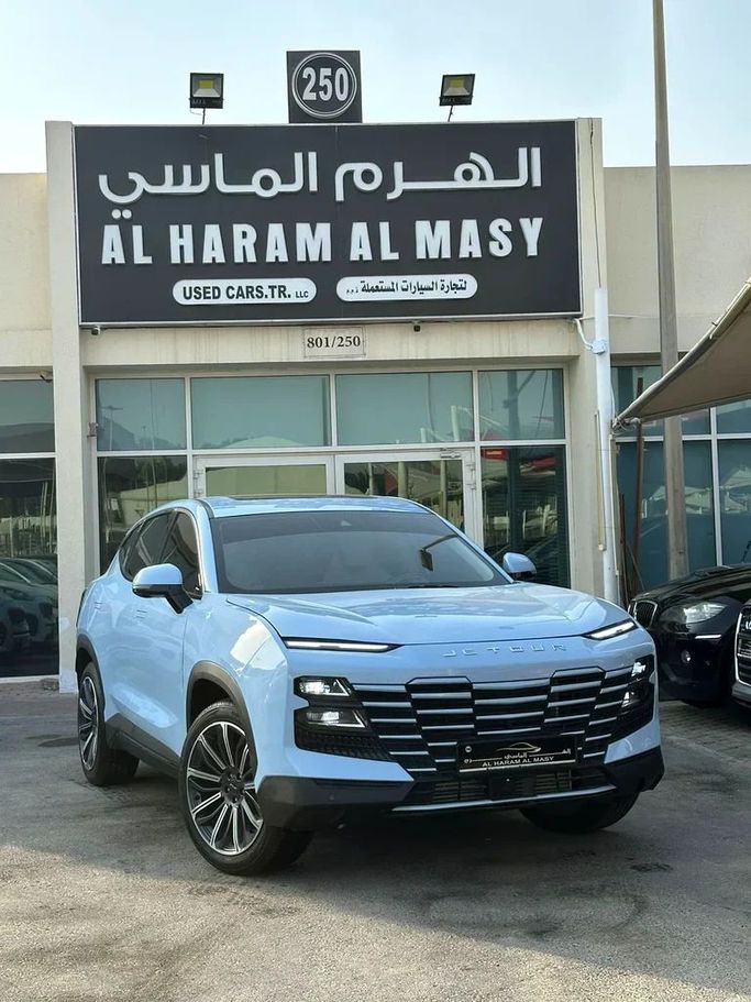 Used Jetour Dashing I, 1.6 l, 2024 in Sharjah by Al Haram Al Masy, Light Blue color. GCC Specs | AUTO.AE