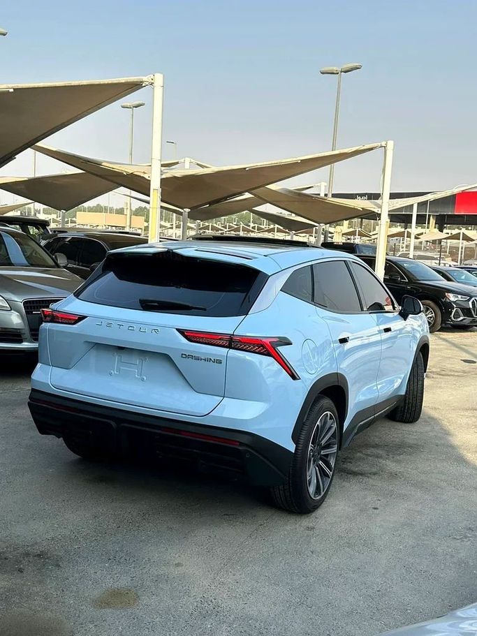 Used Jetour Dashing I, 1.6 l, 2024 in Sharjah by Al Haram Al Masy, Light Blue color. GCC Specs | AUTO.AE