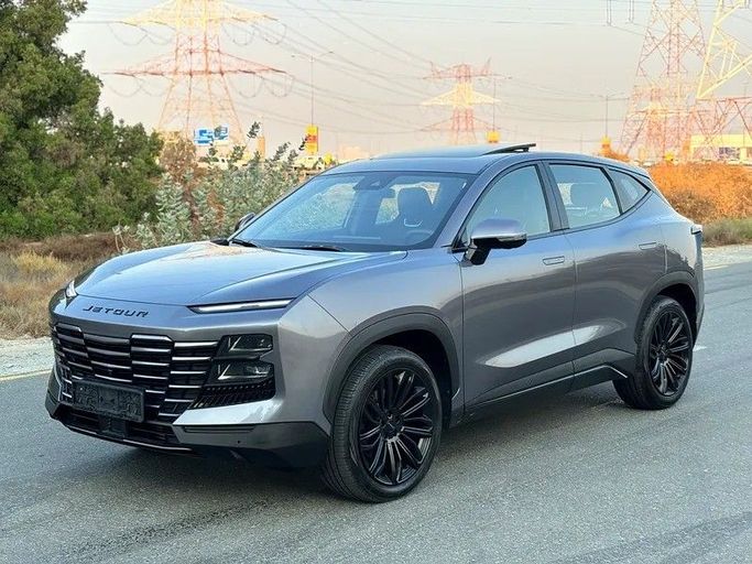 Used Jetour Dashing I, 1.5 l, 2024 in Sharjah by Almasar Used Cars, Grey color. GCC Specs | AUTO.AE