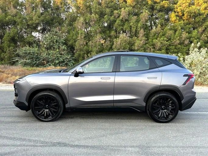 Used Jetour Dashing I, 1.5 l, 2024 in Sharjah by Almasar Used Cars, Grey color. GCC Specs | AUTO.AE