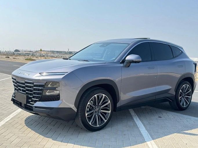 Used Jetour Dashing I, 1.6 l, 2024 in Sharjah by Noor Al Seyoh Used Cars, Grey color. GCC Specs | AUTO.AE