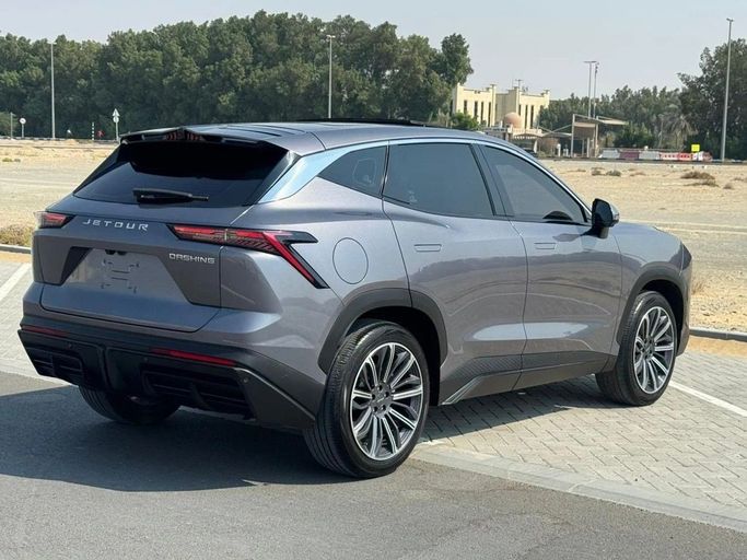 Used Jetour Dashing I, 1.6 l, 2024 in Sharjah by Noor Al Seyoh Used Cars, Grey color. GCC Specs | AUTO.AE