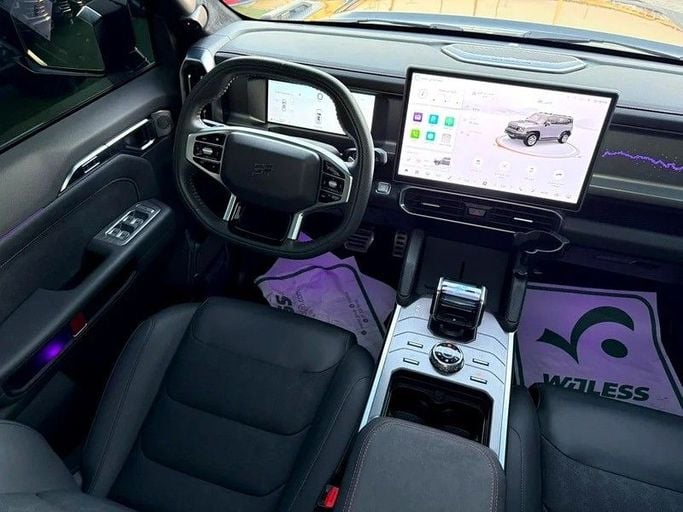 Подержанный Jetour T2, 2.0 л, 2024 в Шардже от Hayan Alkhudari Used Cars Черный цвет. GCC | AUTO.AE