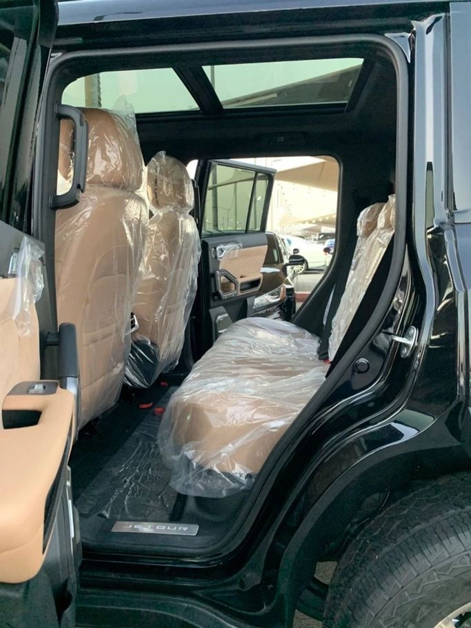 New Jetour T2, 2.0 l, 2025 in Sharjah by Titanium Used Cars, Black color. GCC Specs | AUTO.AE