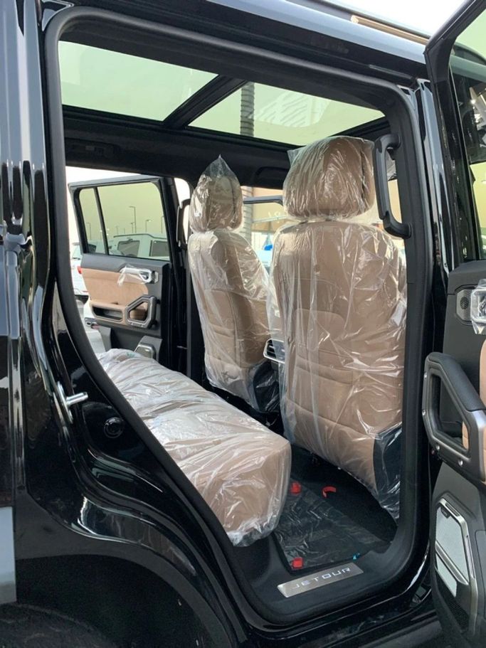 New Jetour T2, 2.0 l, 2025 in Sharjah by Titanium Used Cars, Black color. GCC Specs | AUTO.AE