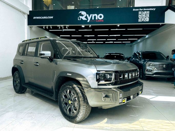 New Jetour T2, 2.0 l, 2025 in Sharjah by Ryno Cars, Grey color. Chinese Specs | AUTO.AE