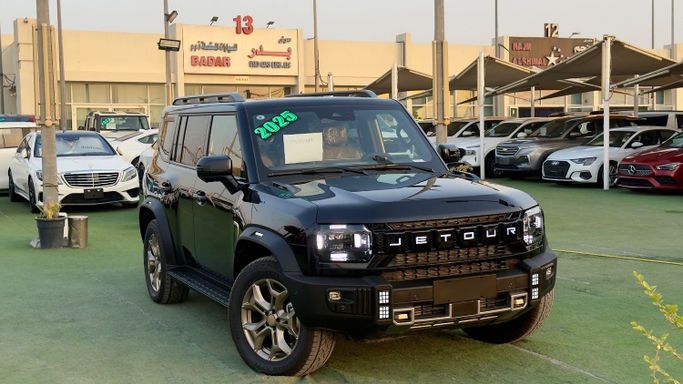 New Jetour T2, 2.0 l, 2025 in Sharjah by Badar Used Cars, Black color.  | AUTO.AE