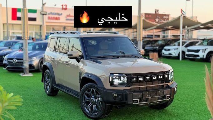 New Jetour T2, 2.0 l, 2025 in Sharjah by Badar Used Cars, Tan color.  | AUTO.AE