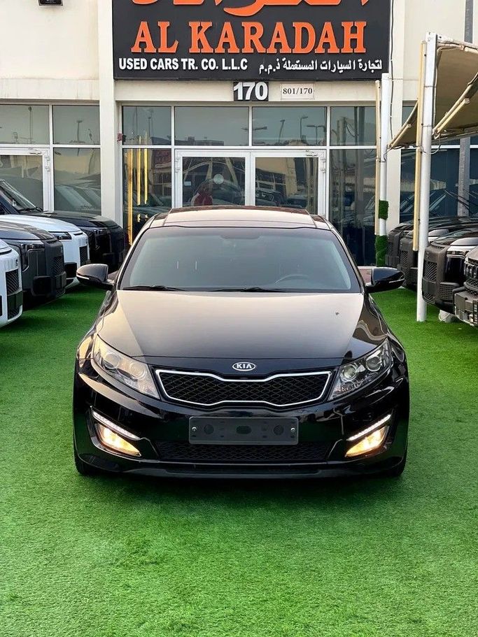 Used Kia K5 I, 2.0 l, 2012 in Sharjah by Almasar Used Cars, Black color. Korean Specs | AUTO.AE