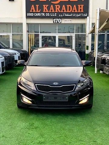 Used Kia K5 I, 2.0 l, 2012 in Sharjah by Almasar Used Cars, Black color. Korean Specs | AUTO.AE
