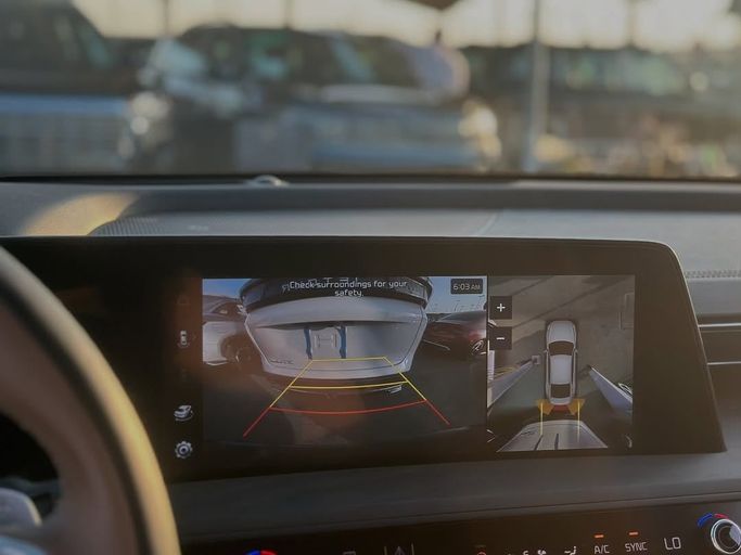 Used Kia K8 I, 2.5 l, 2024 in Sharjah by Badar Used Cars, Black color.  | AUTO.AE