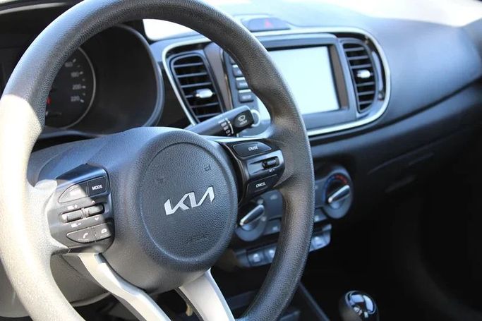 New Kia Pegas, 1.4 l, 2023 in Sharjah by Sama alsaadah Cars, Golden color. GCC Specs | AUTO.AE