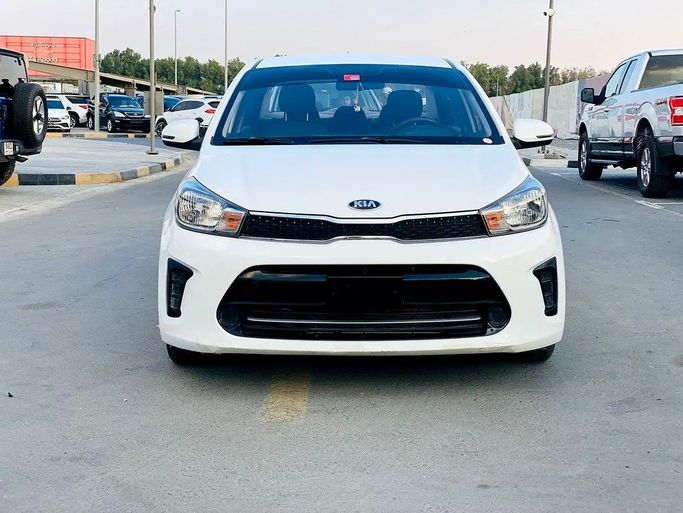 Used Kia Pegas, 1.4 l, 2021 in Sharjah by AL Irfan  Used cars, White color.  | AUTO.AE