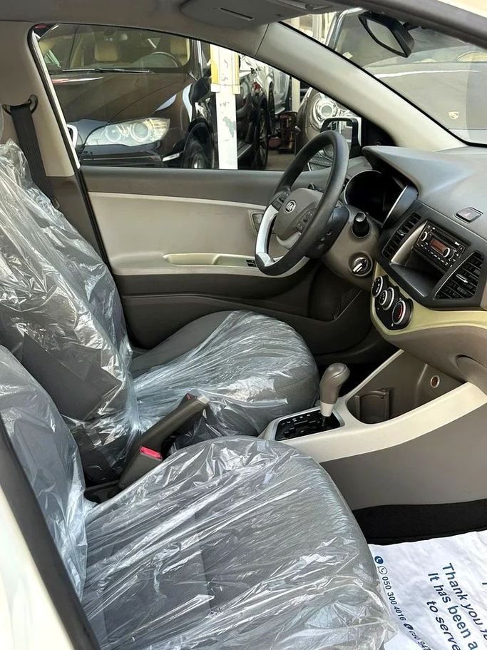Used Kia Picanto III, 1.2 l, 2017 in Sharjah by Al Haram Al Masy, White color. GCC Specs | AUTO.AE