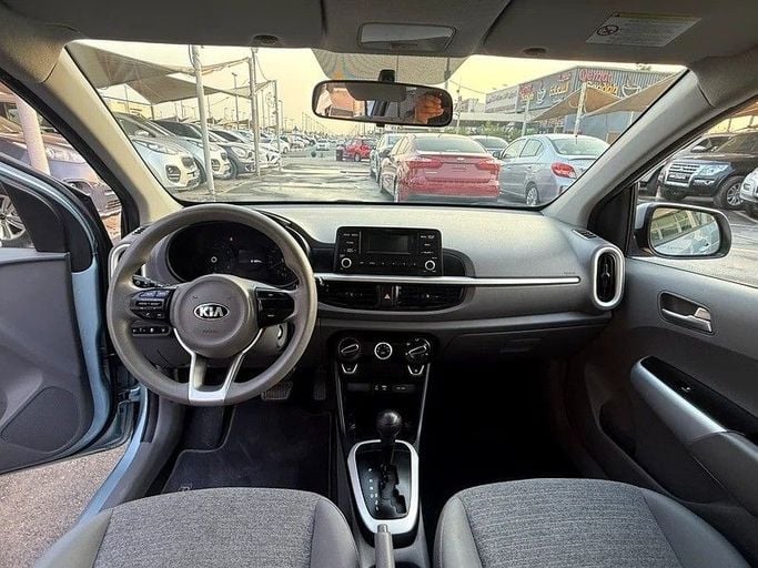 Used Kia Picanto III, 1.2 l, 2020 in Sharjah by Elmorshedi Motors, Silver color. GCC Specs | AUTO.AE