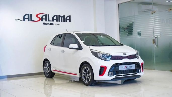 Подержанный Kia Picanto III, 1.2 л, 2019 в Шардже от Alsalama Motors Белый цвет. GCC | AUTO.AE