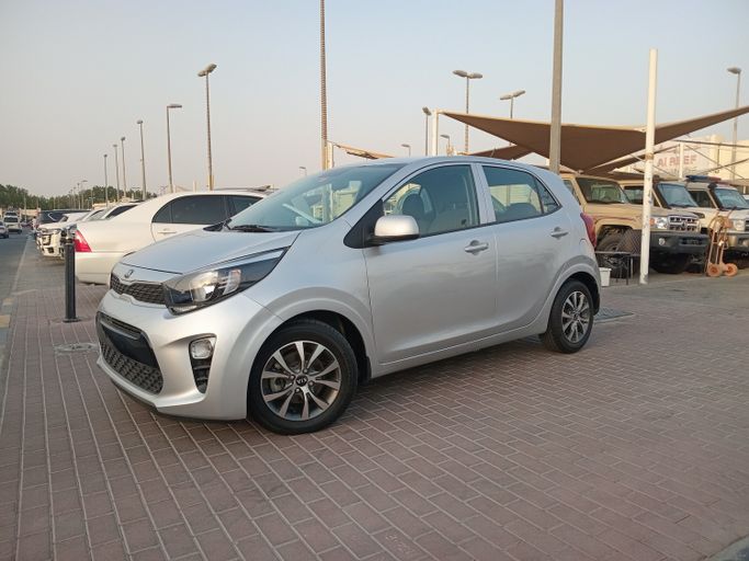 Used Kia Picanto III, 1.2 l, 2021 in UAE, Sharjah by Yamani Used Cars Trading LLC, Silver color. GCC Specs | AUTO.AE | Listing #281809