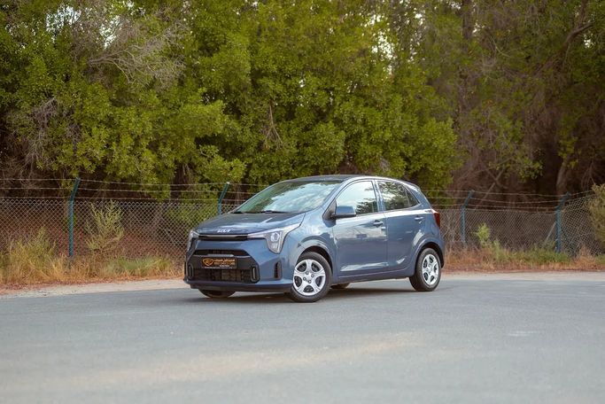 Used ⁦Kia Picanto III Facelift 2, 1.2 l, 2024⁩ in UAE, Sharjah by First Choice Cars, Blue color. GCC Specs | AUTO.AE | Listing #284675
