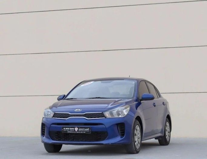 Подержанный Kia Rio IV (Global market), 1.4 л, 2020 в Шардже от Al Sayed Khamis Used Cars Синий цвет. GCC | AUTO.AE