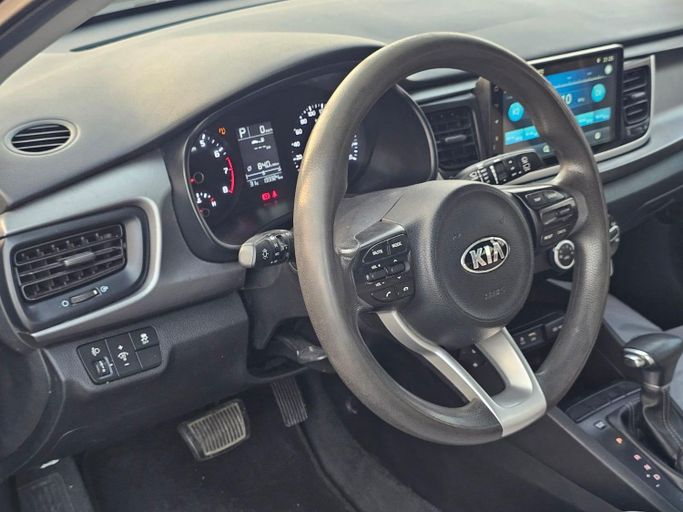 Used Kia Rio IV (Global market), 1.4 l, 2019 in Sharjah by Al Helal Al Abyadh Used Cars, Blue color. GCC Specs | AUTO.AE