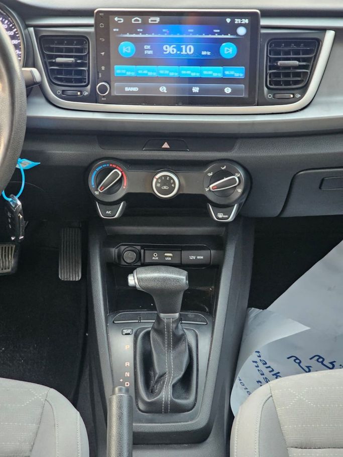 Used Kia Rio IV (Global market), 1.4 l, 2019 in Sharjah by Al Helal Al Abyadh Used Cars, Blue color. GCC Specs | AUTO.AE