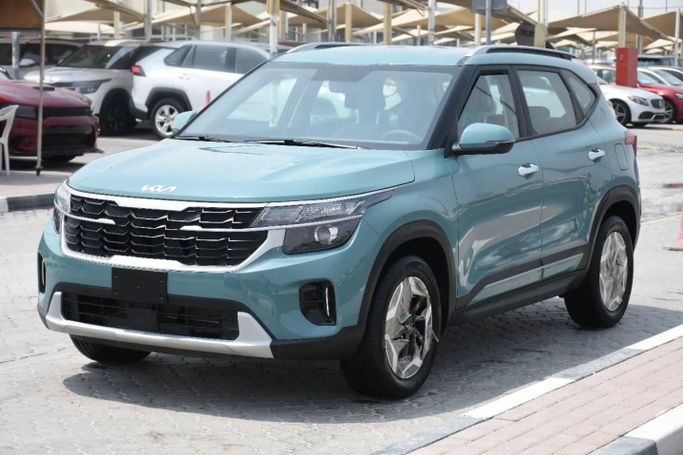 Used Kia Seltos I Facelift, 1.6 l, 2025 in Sharjah by Alfaris Used Cars, Light Blue color. Other | AUTO.AE