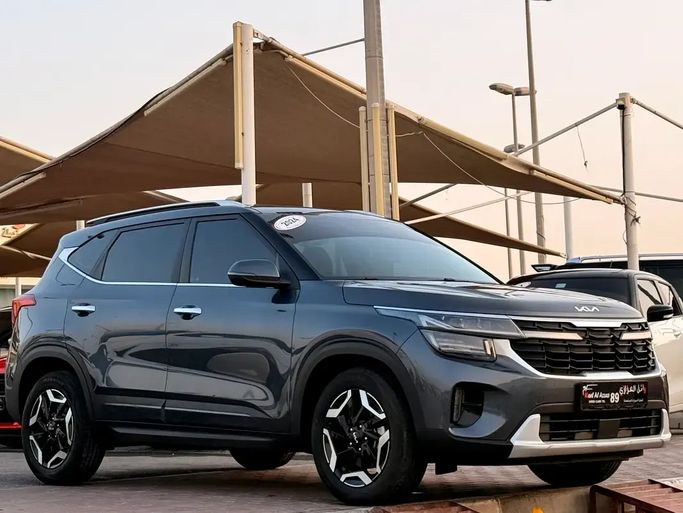 Used ⁦Kia Seltos I Facelift, 1.6 l, 2024⁩ in UAE, Sharjah by Wael Al Azzazi Used Cars, Grey color. GCC Specs | AUTO.AE | Listing #287689