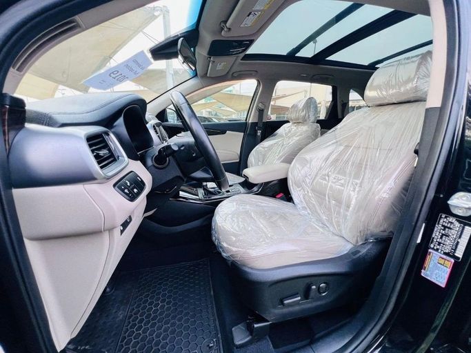 Used Kia Sorento III Prime Facelift, 3.3 l, 2019 in Sharjah by Tabarak Used Cars, Black color. GCC Specs | AUTO.AE