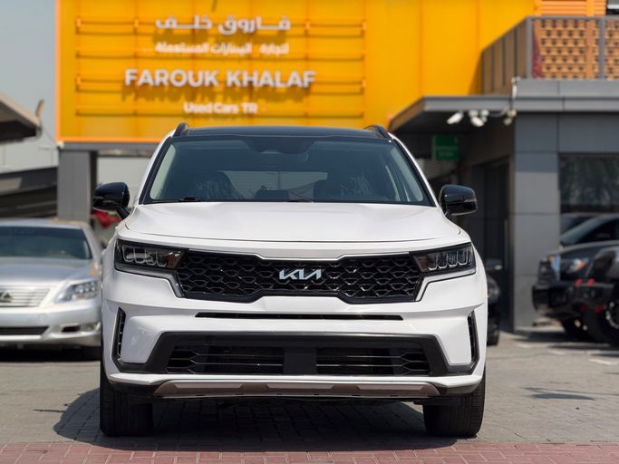 Подержанный Kia Sorento IV, 2.5 л, 2021 в ОАЭ, Шарджа от FAROUK KHALAF Белый цвет. Американская | AUTO.AE | Объявление #264555