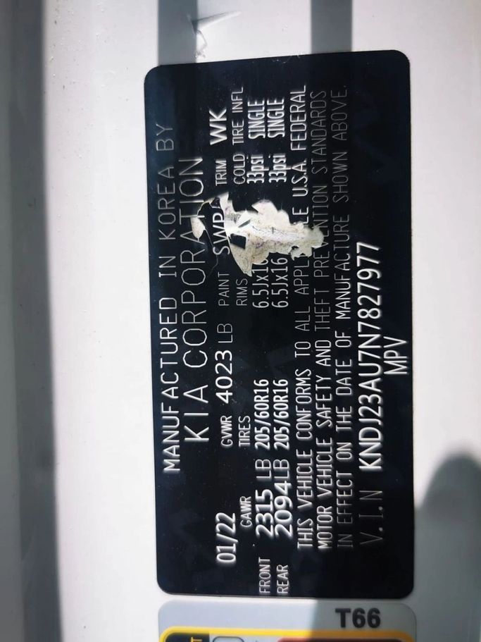 Подержанный Kia Soul III Рестайлинг, 2.0 л, 2022 в Шардже от Tabarak Used Cars Белый цвет. Американская | AUTO.AE