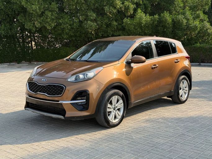 Used Kia Sportage IV Facelift, 2.4 l, 2019 in Sharjah by AL HAMOOR AL THAHABI, Brown color. American Specs | AUTO.AE | Listing #241370