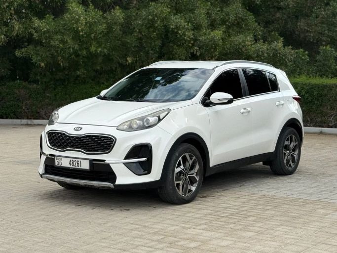 Used Kia Sportage IV Facelift, 2.0 l, 2019 in Sharjah by AL HAMOOR AL THAHABI, White color. Canadian Specs | AUTO.AE | Listing #241387