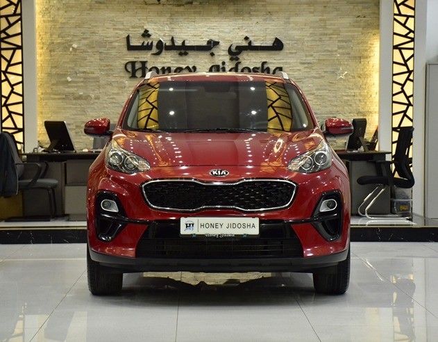 Used Kia Sportage IV Facelift, 2.4 l, 2021 in Sharjah by Honey Jidosha Used Cars Tr., Red color. GCC Specs | AUTO.AE | Listing #253331