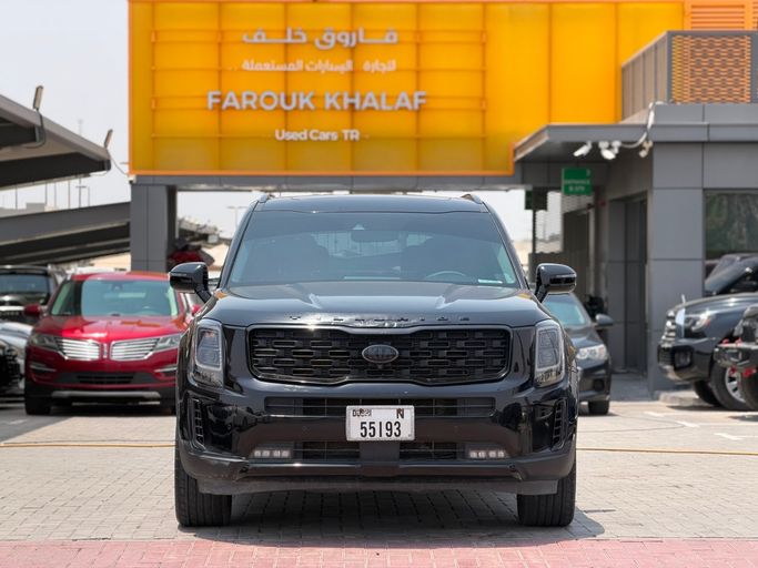 مستعملة Kia Telluride I, 3.8 l, 2021 في في الإمارات, الشارقة من FAROUK KHALAF، اللون أسود. المواصفات الأمريكية | AUTO.AE | إعلان #275316