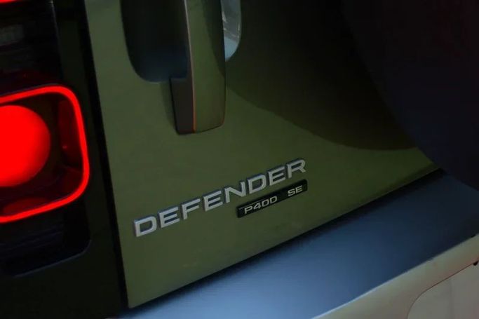 Used Land Rover Defender P400 II, 3.0 l, 2020 in Sharjah by Wadishee Used Cars, Green color. American Specs | AUTO.AE