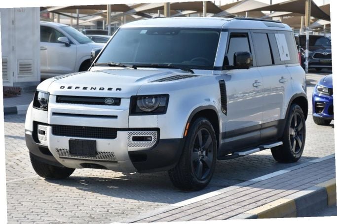 Used Land Rover Defender 110 II, 3.0 l, 2022 in Sharjah by Alfaris Used Cars, Silver color. Other | AUTO.AE