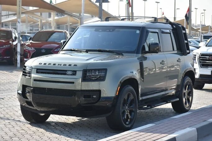 Used Land Rover Defender 110 II, 3.0 l, 2022 in Sharjah by Alfaris Used Cars, Green color. Other | AUTO.AE
