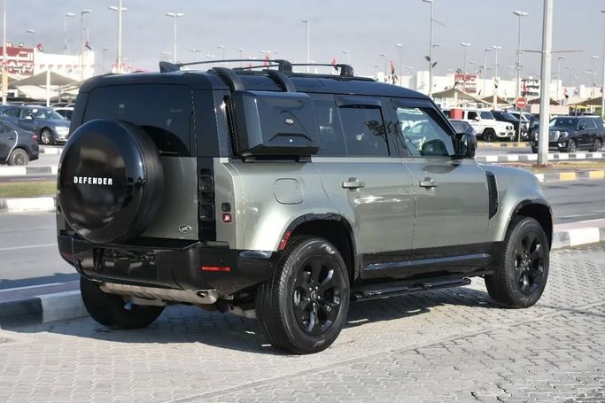 Used Land Rover Defender 110 II, 3.0 l, 2022 in Sharjah by Alfaris Used Cars, Green color. Other | AUTO.AE