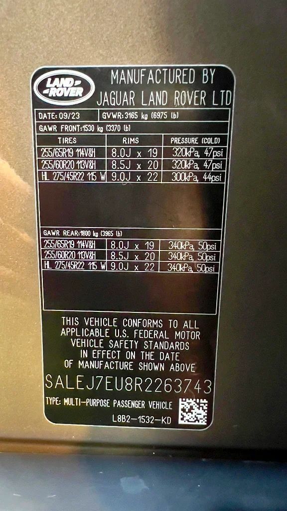 Used Land Rover Defender 110 II, 3.0 l, 2024 in Sharjah by Ali Abood Used Cars, Brown color. GCC Specs | AUTO.AE