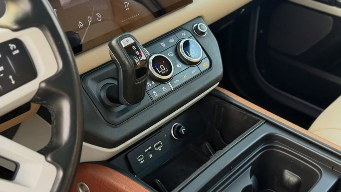 Used Land Rover Defender P400 II, 3.0 l, 2021 in Sharjah by Badar Used Cars, Silver color.  | AUTO.AE