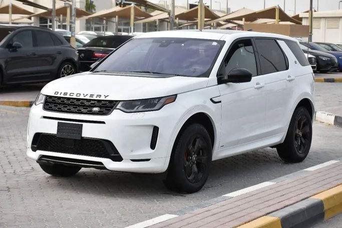 Used Land Rover Discovery Sport I Facelift, 2.0 l, 2020 in Sharjah by Alfaris Used Cars, White color. Other | AUTO.AE