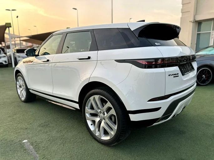 Used Land Rover Range Rover Evoque P300 II, 2.0 l, 2020 in Sharjah by Ahmad alkhodari Motors, White color. GCC Specs | AUTO.AE
