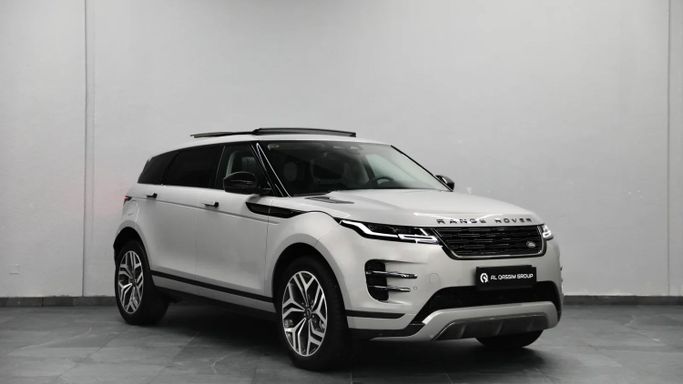 New Land Rover Range Rover Evoque P250 II Facelift, 2.0 l, 2025 in Sharjah by Al Qassem Cars Trading, Beige color. Korean Specs | AUTO.AE