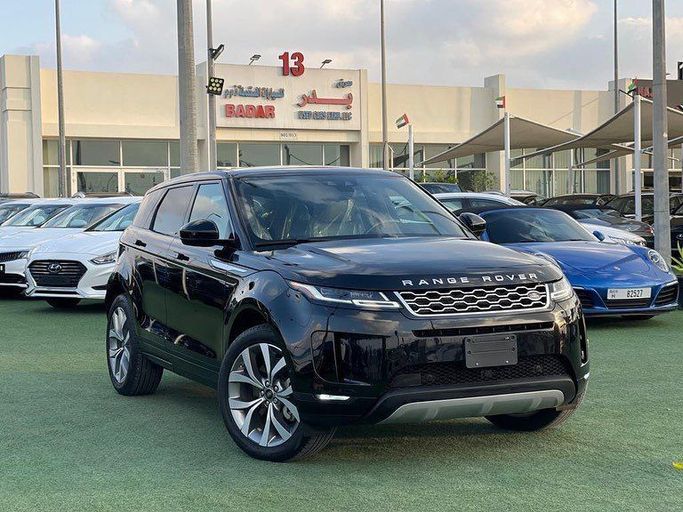 Used Land Rover Range Rover Evoque P250 II, 2.0 l, 2020 in Sharjah by Badar Used Cars, Black color.  | AUTO.AE