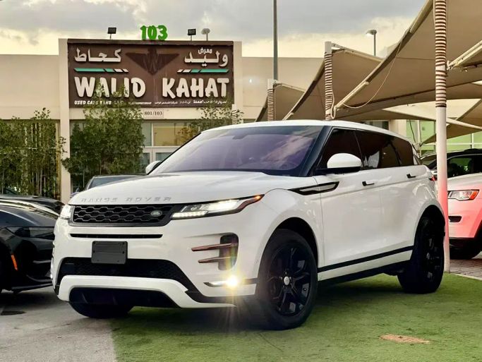 مستعملة Land Rover Range Rover Evoque P200 ثانياً, 2.0 l, 2020 في في الشارقة من Walid Kahat، اللون أبيض. المواصفات الأمريكية | AUTO.AE