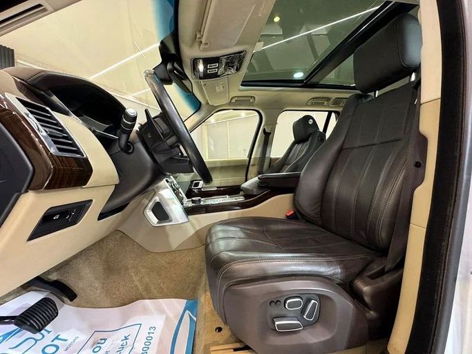 Подержанный Land Rover Range Rover P550 IV, 5.0 л, 2016 в Шардже от Ayoon Alhoot Motors Синий цвет. GCC | AUTO.AE