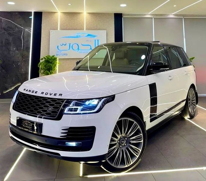 Used Land Rover Range Rover Long IV Facelift, 3.0 l, 2019 in Sharjah by Ayoon Alhoot Motors, White color. GCC Specs | AUTO.AE