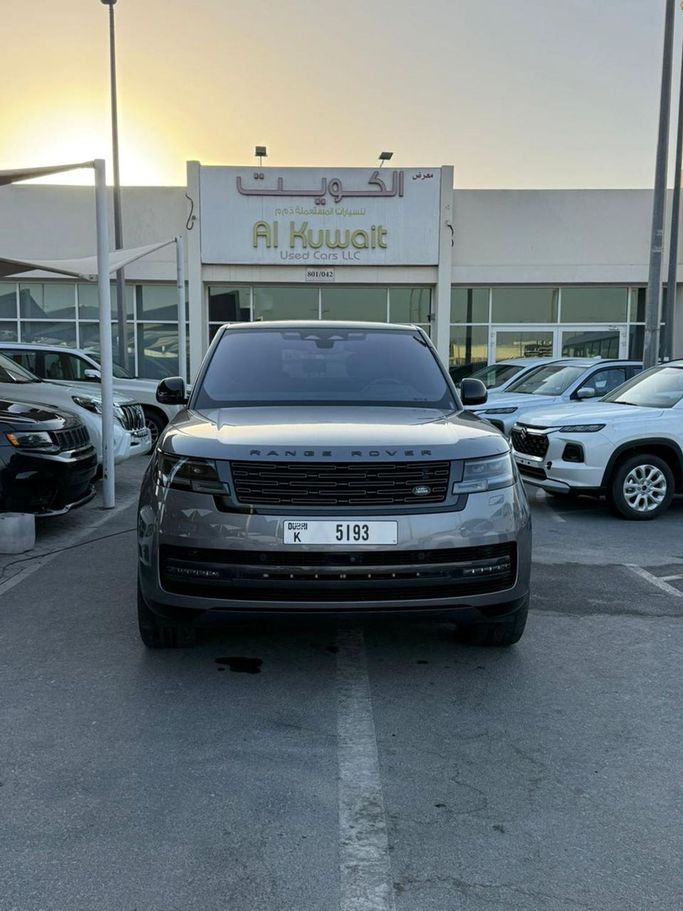 Used Land Rover Range Rover P400 MHEV V, 3.0 l, 2023 in Sharjah by Nour Alnukhba Motors, Grey color. American Specs | AUTO.AE