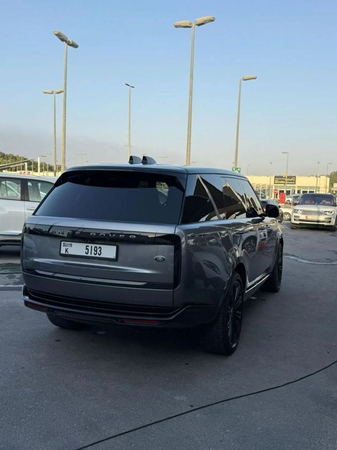 Used Land Rover Range Rover P400 MHEV V, 3.0 l, 2023 in Sharjah by Nour Alnukhba Motors, Grey color. American Specs | AUTO.AE